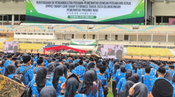 Momen Bersejarah: Ribuan PPPK Riau Resmi Dilantik, Haru Menyelimuti Stadion