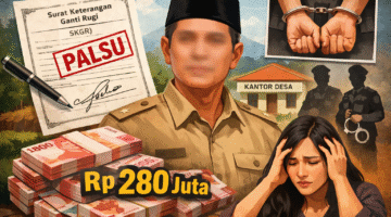 Dugaan Pemalsuan SKGR, Bendahara Desa di Singingi Hilir Dilaporkan