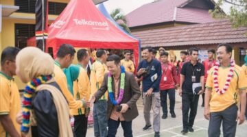 Semangat Membara : SPAC TECHNO VI Resmi Dibuka Meski Diguyur Hujan