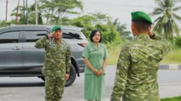 Yonif 132/Bima Sakti Sambut Kedatangan Danyonif Baru dengan Tradisi Kehormatan dan Semangat Pengabdian