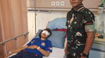Aksi Heroik Prajurit Yonif 132/Bima Sakti Selamatkan Warga dari Kebakaran di Pasar Raya Bangkinang