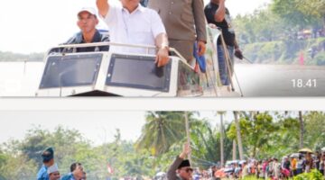 Bupati Kuansing  Resmi Buka Pacu Jalur Pangean 47 Jalur Siap Bersaing