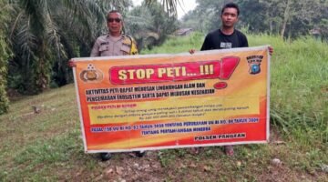 Polres Kuansing Gencarkan Sosialisasi Larangan PETI, Ajak Masyarakat Jaga Kelestarian Lingkungan