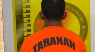 Polres Kuansing Tangkap Dua Pria Terkait Peredaran Sabu, 13 Paket dengan Berat Kotor 2,63 Gram Disita